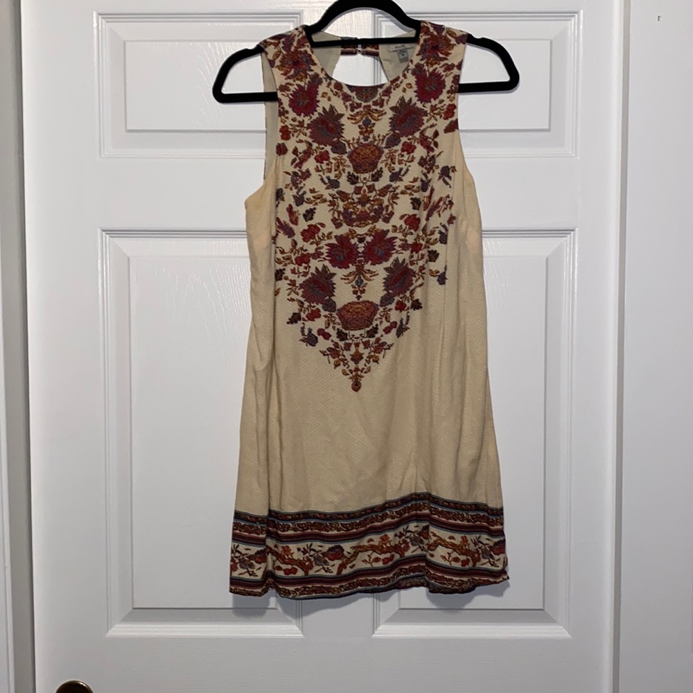 Boho Open-Back Dress